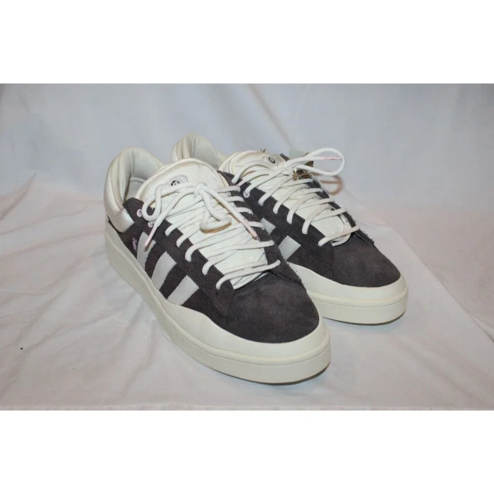 Adidas Men's Bad Bunny x Campus Sneakers Brown White‎ NEW SZ 14